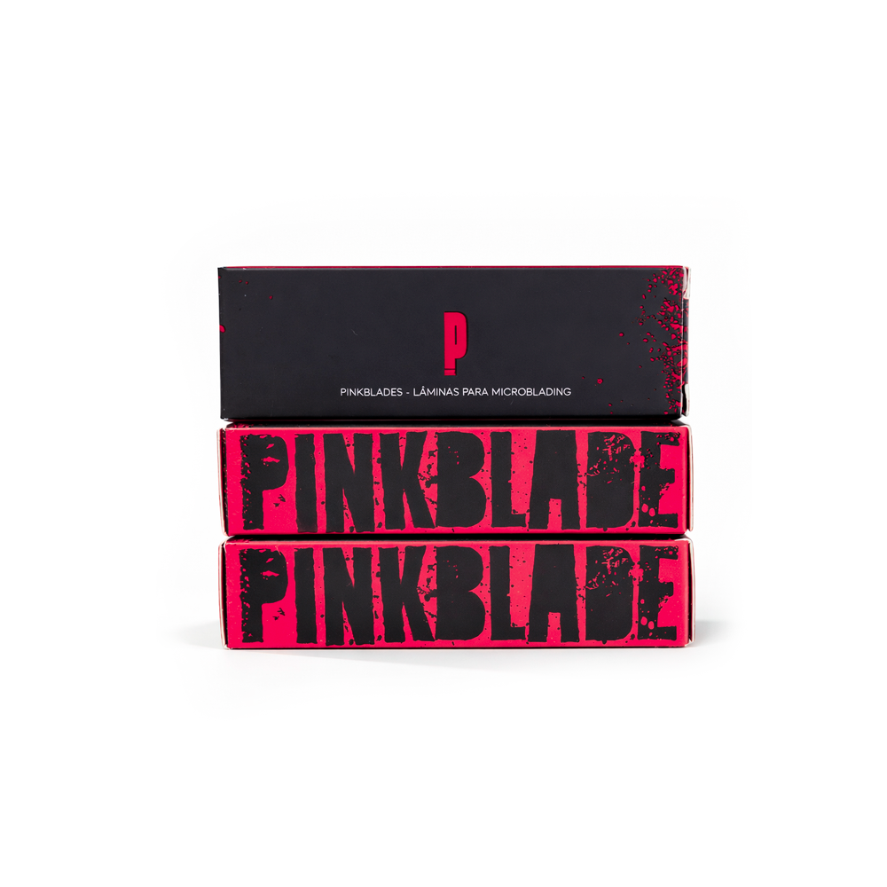 LAMINAS PINKBLADE 16F 0.15MM - C/ 10UN